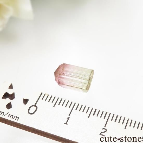 パステルカラー トルマリン カリフォルニア産 4g T764 鉱物　天然石　原石 パステルカラー トルマリン カリフォルニア産 4g T764 鉱物