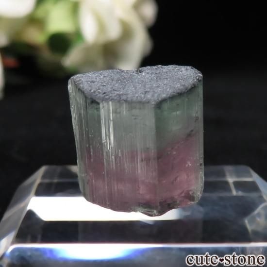 ブラジル Aricanga mine産 ウォーターメロントルマリン&クォーツの原石 No.4の写真0 cute stone