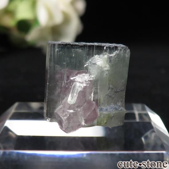 ブラジル Aricanga mine産 ウォーターメロントルマリン＆クォーツの