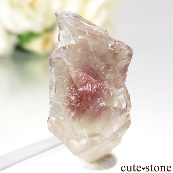 オレゴン州 Ponderosa Sunstones Mine産 オレゴンサンストーンの原石（レッド系） No.21の写真0 cute stone