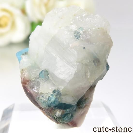 鑑別書付】 ブラジル パライバ州産 パライバトルマリンの原石 No