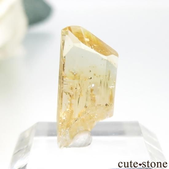 ザンビア Karengerenge産 インペリアルトパーズの原石 No.2の写真1 cute stone