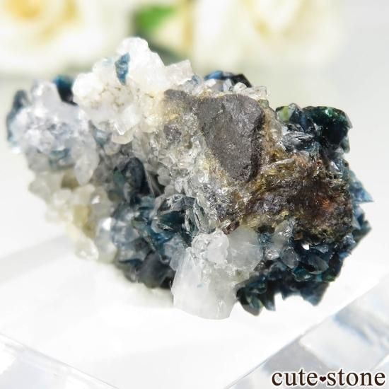 ラズライト(天藍石)&クォーツの原石 No.1 - cute stone - ラズライト(天藍石)&クォーツの原石 No.1 - cute stone -