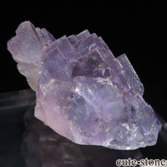 イリノイ州 Hardin産 パープル×ブルーフローライトの原石 No.25の写真1 cute stone