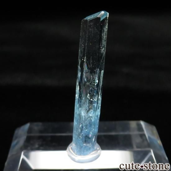 ナミビア産　アクアマリン　柱状原石 ナミビア エロンゴ産 アクアマリン&ブラックトルマリンの結晶