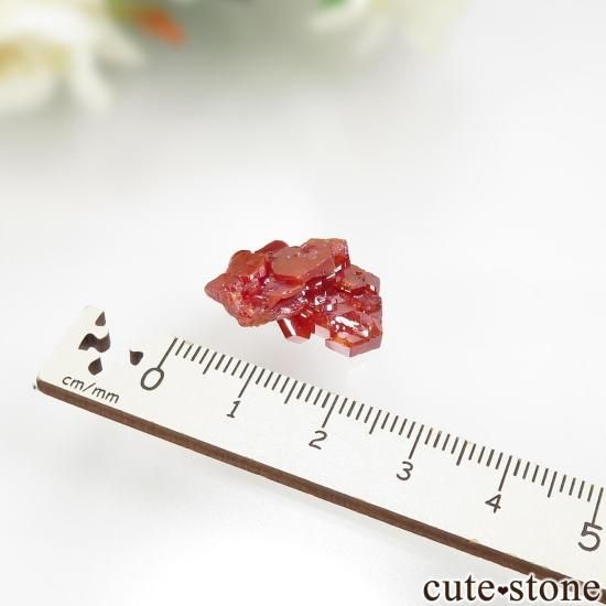 モロッコ ACF Mine産 バナジナイトの原石 No.14の写真1 cute stone