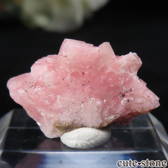 ペルー Manuelita Mine産 ロードクロサイトの原石 No.3の写真1 cute stone