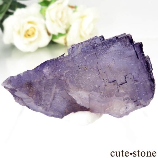 メキシコ Tule Mine産 パープルフローライトの結晶（原石）No.7