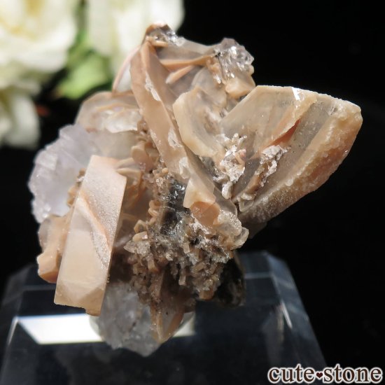 ドイツ Clara Mine産 フローライト＆バライトの原石 No.14 - cute stone -