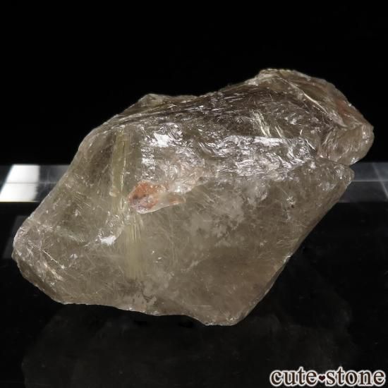 ブラジル バイーア州産 ルチル&クォーツの原石(太陽ルチル) No.16の写真1 cute stone