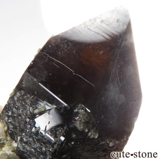 岐阜県産 カンゴーム - モリオン(黒水晶)の原石 No.3の写真3 cute stone