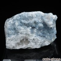 ドイツ Kafersteige Mine産 ブルーフローライト＆クォーツの原石 No.1の画像
