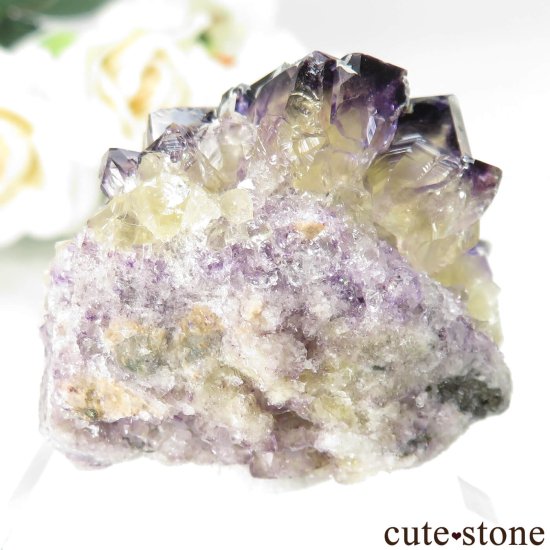 ナミビア Okorusu Mine Purple Bunny Pocket（D Pit）産 フローライトの原石 No.32 - cute stone -