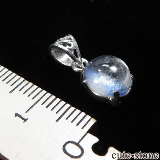デュモルチェライトインクォーツのsilver925製 ペンダントトップ No.17の写真0 cute stone