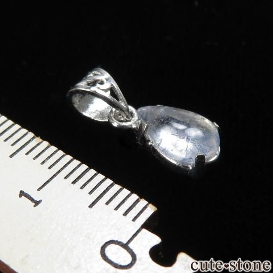 デュモルチェライトインクォーツのsilver925製 ペンダントトップ No.19の写真0 cute stone