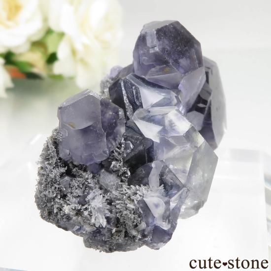 中国 福建省 Xia Yang Mine産 フローライト&クォーツの原石 No.42の写真0 cute stone