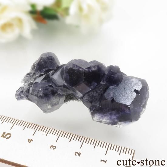 中国 福建省 Xia Yang Mine産 フローライト&クォーツの原石 No.42の写真5 cute stone