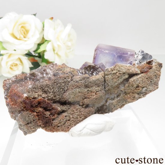 メキシコ Ojuela Mine (オハエラ)産 フローライトの原石 No.12の写真1 cute stone