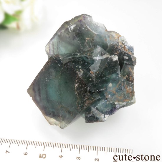 ナミビア Okorusu Mine産 フローライトの原石 No.34の写真5 cute stone