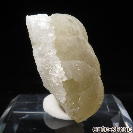 インド産 球体 イエローフローライト＆クォーツの原石 No.37の写真0 cute stone