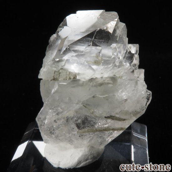 スイス Lotschental産 ファーデンクォーツ（アルプス水晶）の原石 No.5の写真1 cute stone