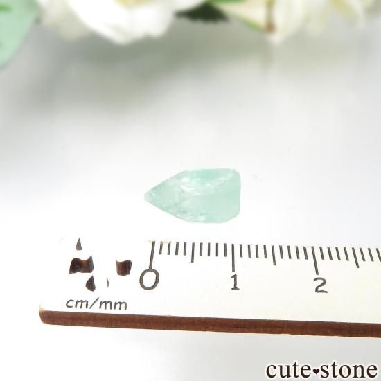 インド プネー Wagholi産 グリーンアポフィライトの原石 No.37の写真1 cute stone