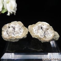 イタリア Levane産 クトナホライト＆アラゴナイトの原石（ペア）No.4の画像