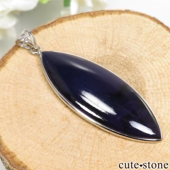 スギライト　シルバーペンダントトップ スギライト ペンダントトップ シルバー 雫型 天然石