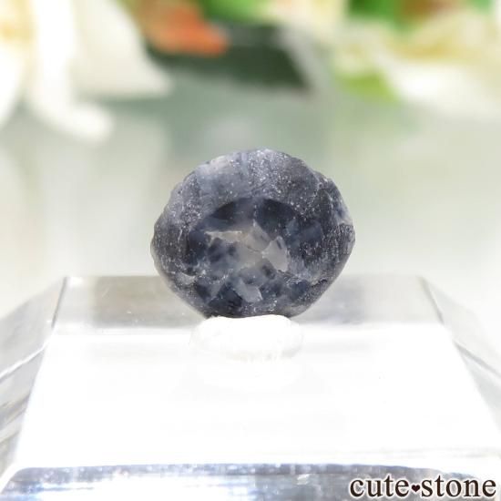 ミャンマー Thabeikkyin産 トラピッチェサファイアの原石 No.2の写真1 cute stone