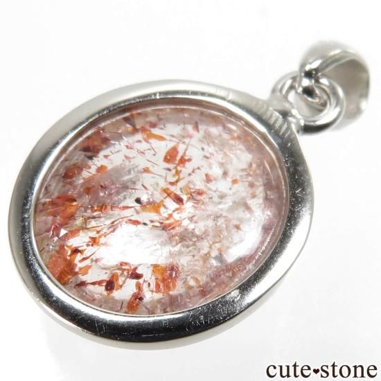 インド カルール産のファイヤークォーツのペンダントトップ No.2の写真0 cute stone