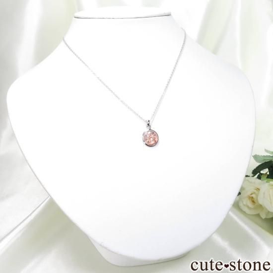 インド カルール産のファイヤークォーツのペンダントトップ No.2の写真3 cute stone