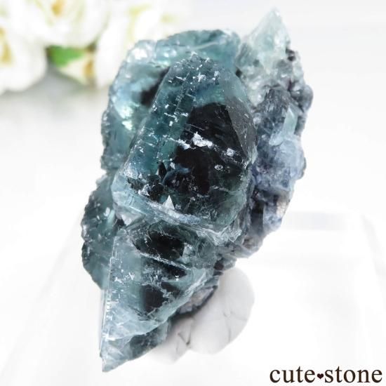 ナミビア Okorusu Mine産 フローライト＆クォーツの原石 No.41 - cute