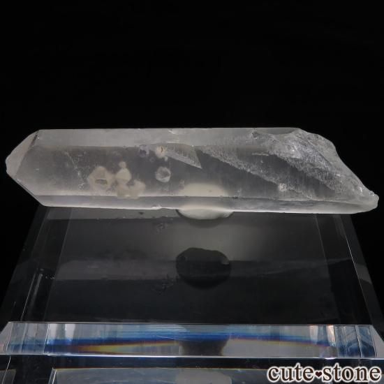 マダガスカル産 フローライトインクォーツの結晶 No.6 - cute stone -