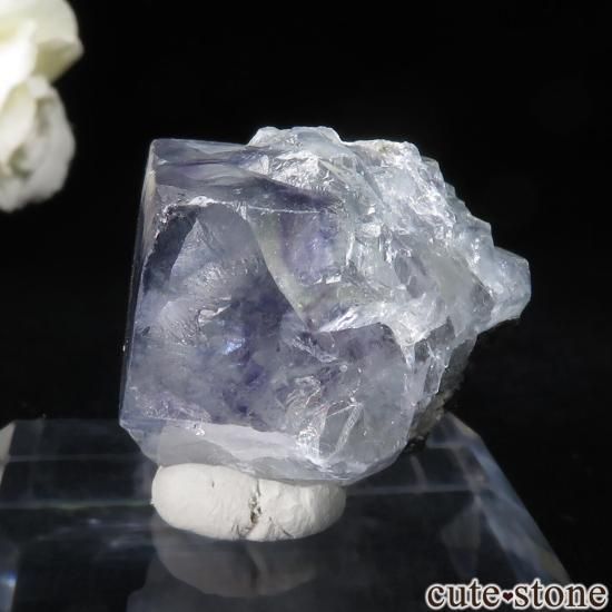 ヤオガンシャン産 ブルーフローライト＆ウルフラマイト＆モスコバイト