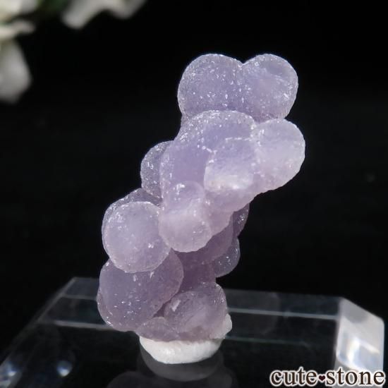 インドネシア産 パープルカルセドニーの結晶(原石)No.6の写真1 cute stone