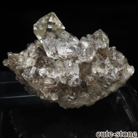 ニューヨーク Crystal Grove産 クォーツ(ハーキマータイプ・ハーキマースタイル)の母岩付き原石 No.5の写真1 cute stone