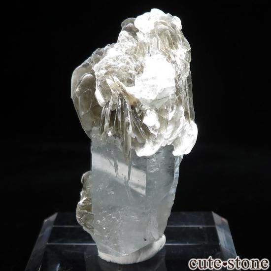 パキスタン Chumar Bakhoor産 アクアマリン&モスコバイトの原石 No.21の写真1 cute stone