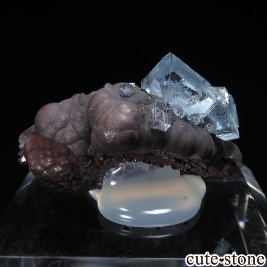 イングランド Florence Mine産 フローライト&ヘマタイトの原石 No.3の写真1 cute stone