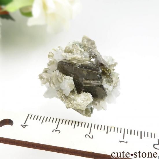 パキスタン Shigar産 エピドート&アルバイトの原石 No.2の写真3 cute stone