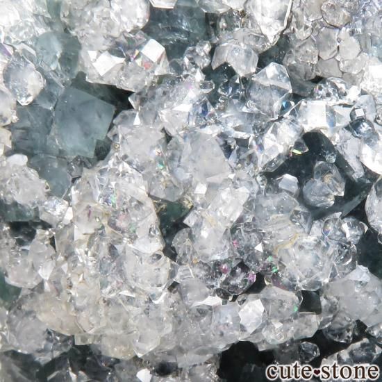 ナイジェリア Jalingo産フローライト＆クォーツの原石 No.3