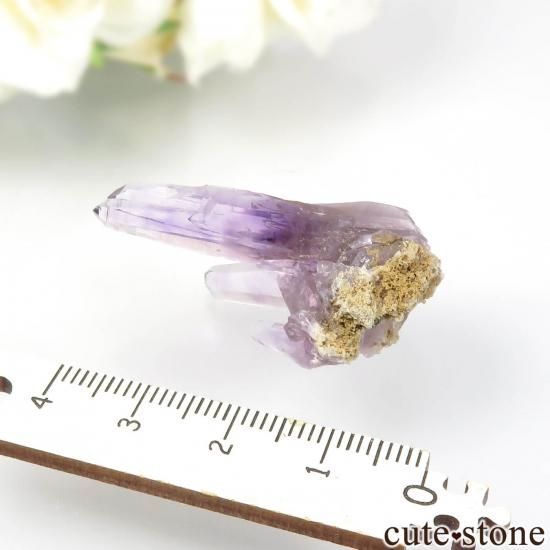 メキシコ ゲレロ産 アメジストの原石 No.33 - cute stone -