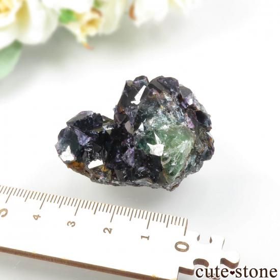 29☆❁¨̮プロフお読みください✧︎*。様　フローライト　瑪瑙　共生　ハート　握り石 29☆❁¨̮プロフお読みください✧︎*。様 フローライト 瑪瑙 共生