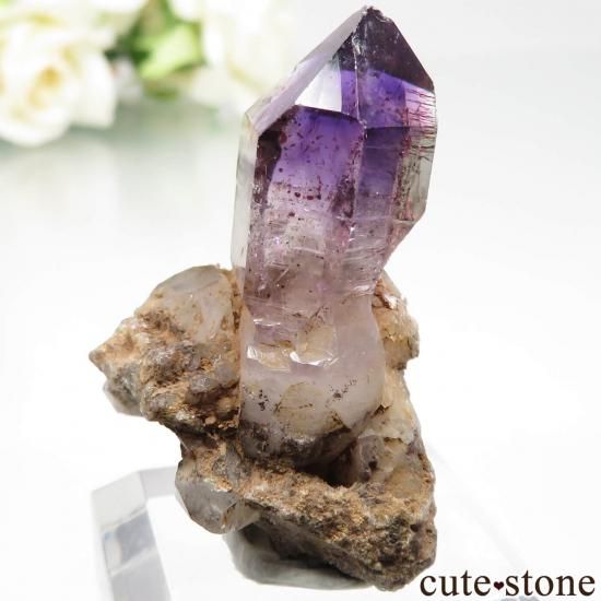 パワーストーン　天然石　ジンバブエ産　アメジスト　18g　No.509 パワーストーン天然石ジンバブエ産アメジスト18gNo.509