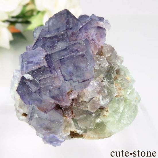 アルゼンチン Laguna Brava産 パープルブルーフローライトの原石 No.1