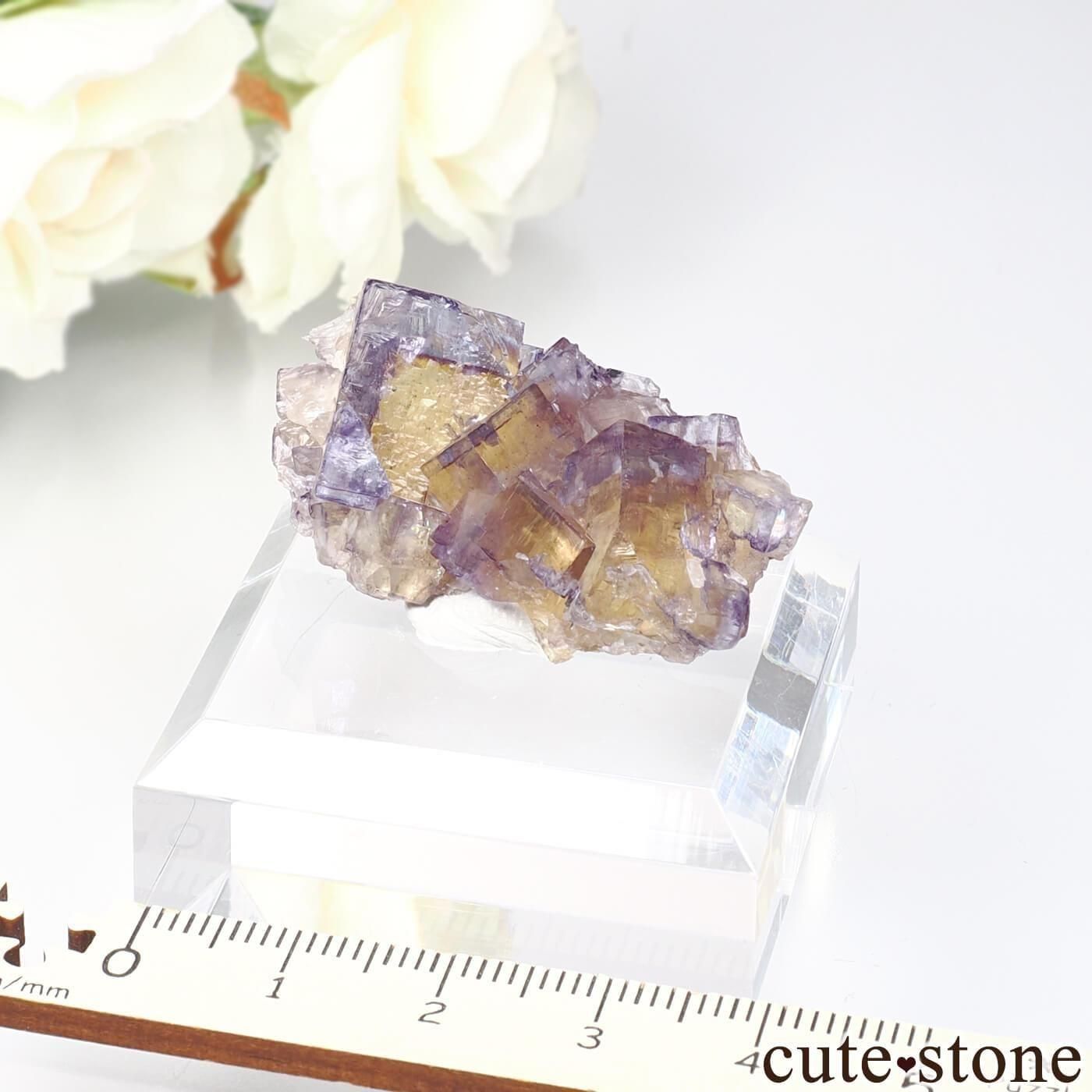 アメリカ　イリノイ州Minerva産フローライト アメリカイリノイ州Minerva産フローライト