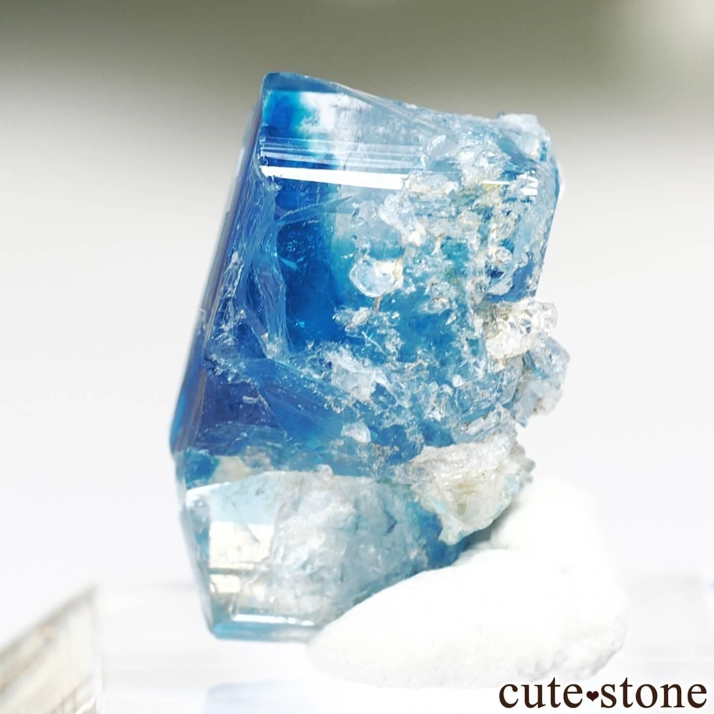 ジンバブエ Last Hope Mine産 ユークレースの原石 No.13 - cute stone -