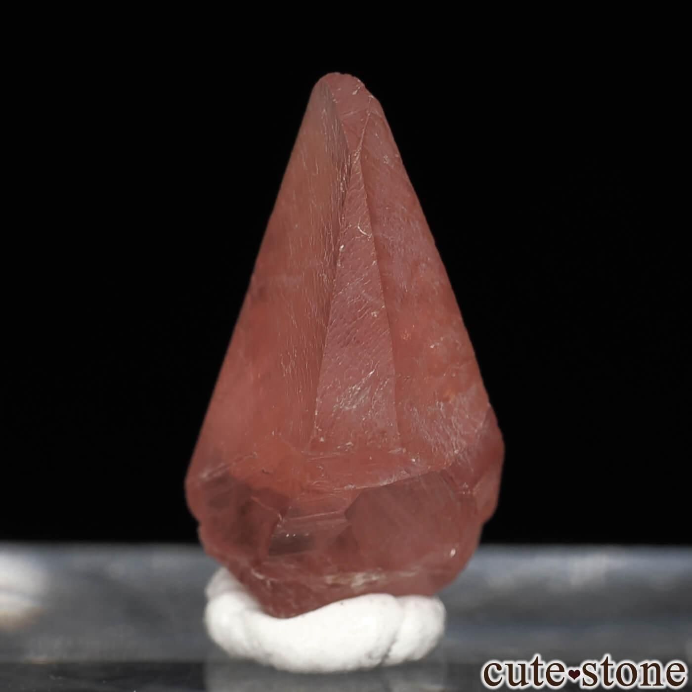 ヨーロッパアンティーク　赤被せ　金彩　縦縞模様　チロリ　水滴　オブジェ　状態良好 ヨーロッパアンティーク 赤被せ 金彩 縦縞模様 チロリ 水滴