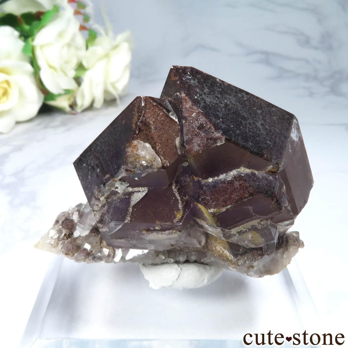 南アフリカ Orange River産 アメジストの原石 No.1 - cute stone -