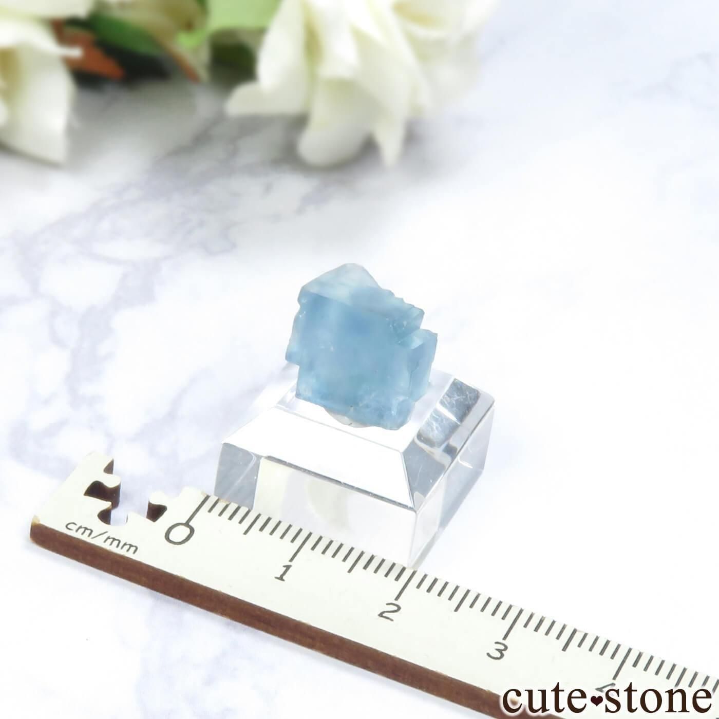 フランス Marsanges Mine産 フローライトの原石 No.21 - cute stone -