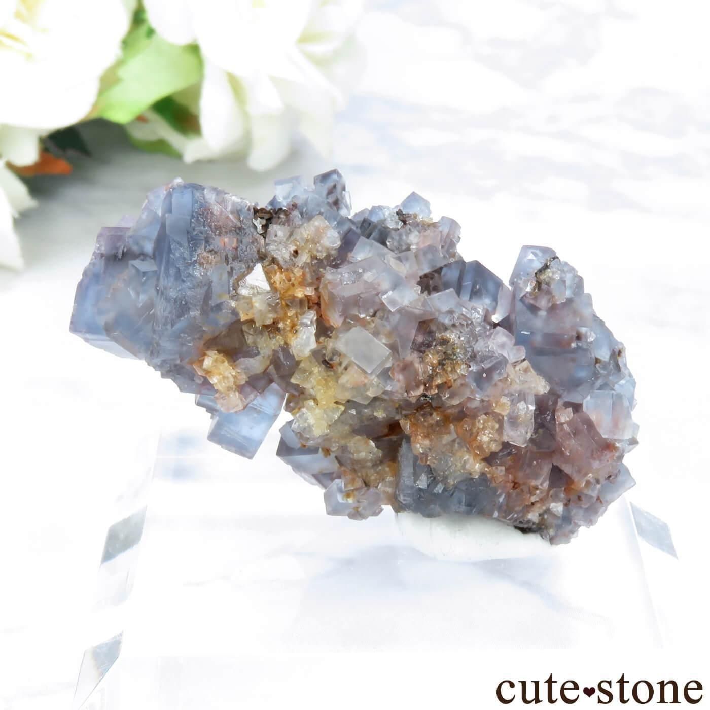 ドイツ Clara Mine産 フローライトの原石 No.21 - cute stone -